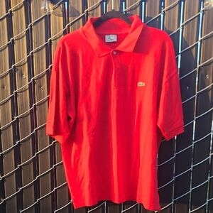 Lacoste Men's Vibrant Red Polo Shirt